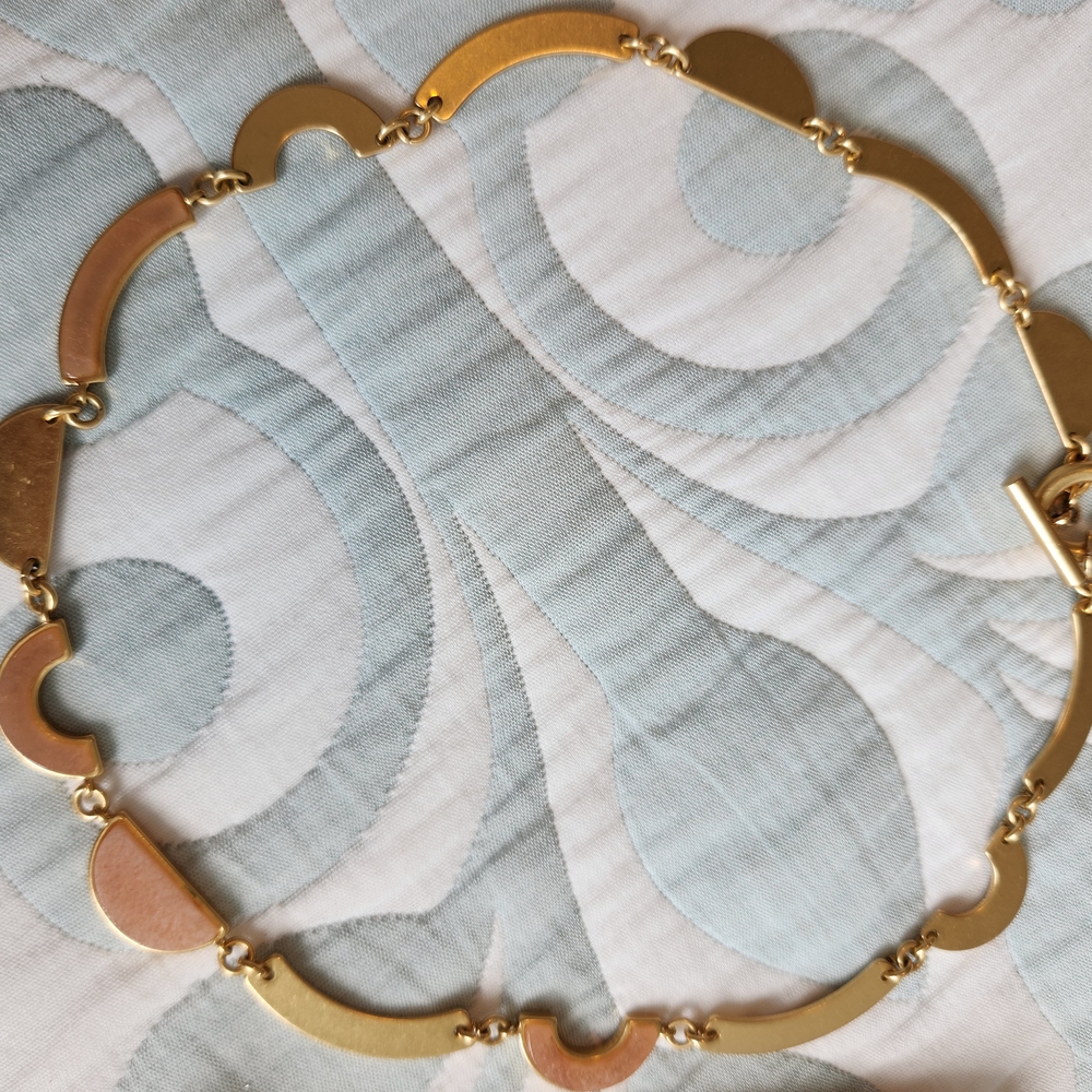 Madewell Gold-Tone Geometric Necklace